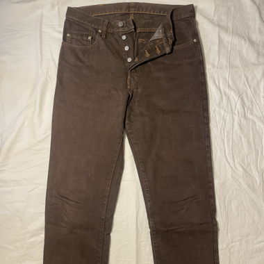 Jeans marron vintage