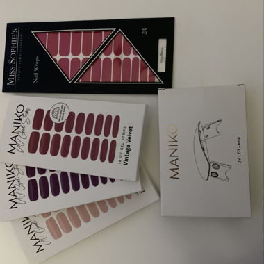 Maniko uv Gel Sets mit Lampe