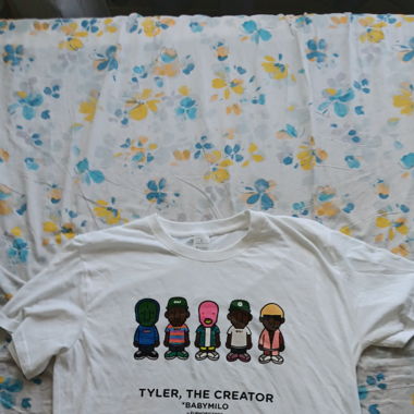 T-shirt, Tyler the creator, blanc