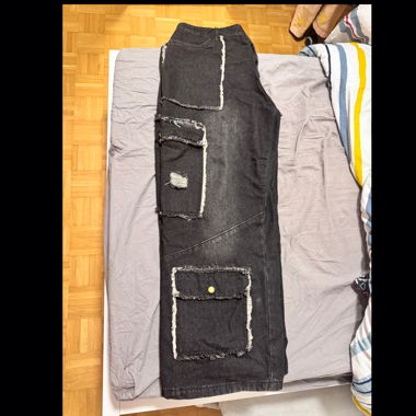 American streetwear jeans
