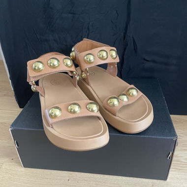 Leder Sandalen