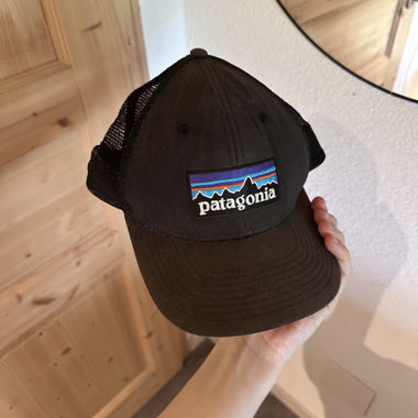 Schwarze Patagonia Cap