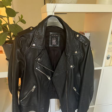 Lederjacke Zara 