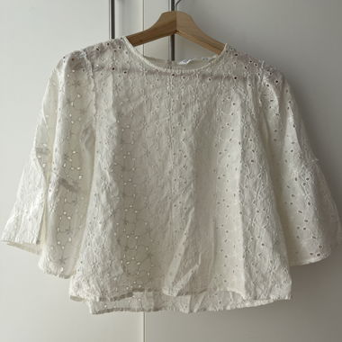 Weisse Bluse