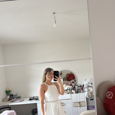 Robe short blanche