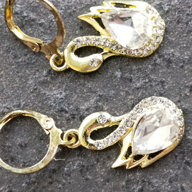 Swan Earrings
