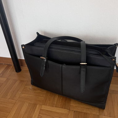 Black Insulated Tote Bag