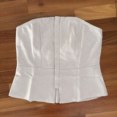Beiger Bustier-Corsett