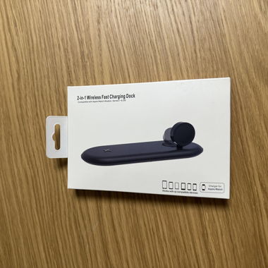 2-in-1 Wireless Fast Charging Dock