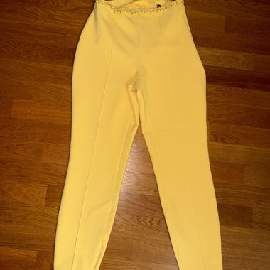 Pantaloni gialli Elisabetta Franchi  tg S/M