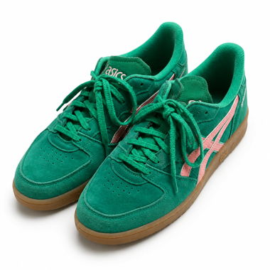 Baskets vertes ASICS, EU 40