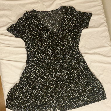 Black Floral Dress