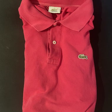 Lacoste Pink Polo Shirt