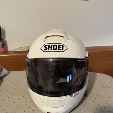 Casque moto Shoei blanc
