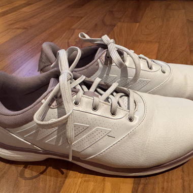 Chaussures de golf Adidas blanches