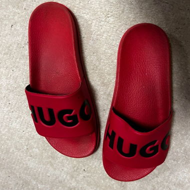 Red HUGO Slides