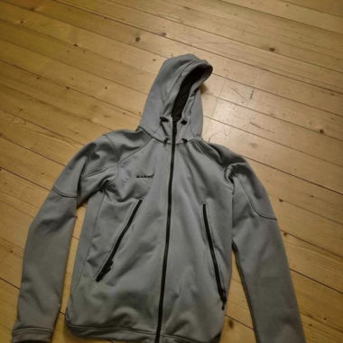 Veste à capuche Mammut grise