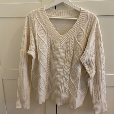 Pullover weiss
