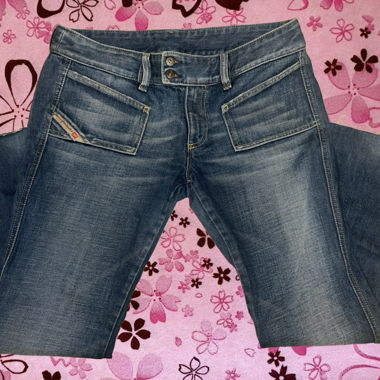 DIESEL VINTAGE LOW RISE JEANS