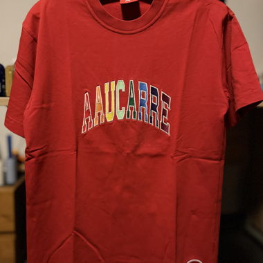 T-shirt rosso Aaucarré
