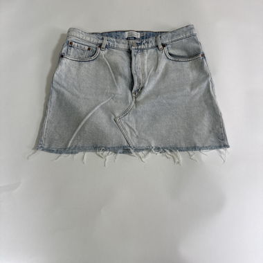 Gonna mini in denim chiaro