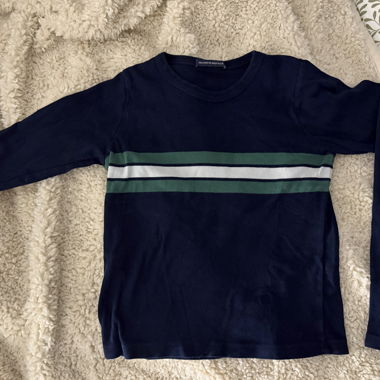 Brandy Melville Dunkelblaues Langarmshirt