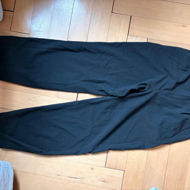 Black Pull&Bear Fabric Pants