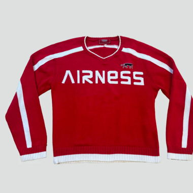 Airness knitted retro sweatshirt