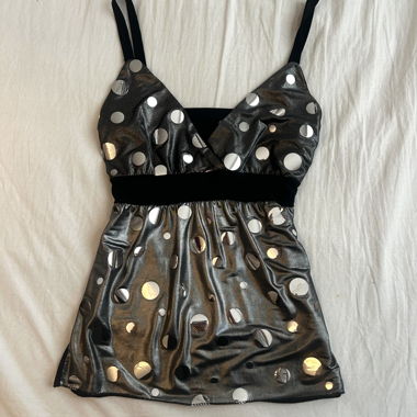 Vintage Y2K-Party-Club-Babydoll-Top
