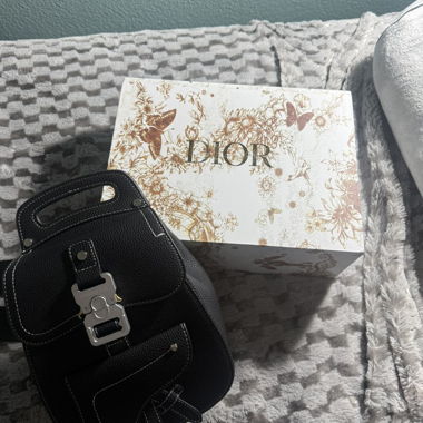 Dior Umhängetasche schwarz