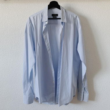 ZARA camicia a righe relaxed fit taglia S