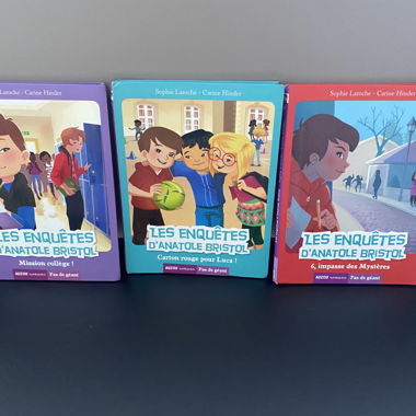 3er-Set Bücher Die Ermittlungen von Anatole Bristol