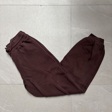 Brown sweatpants