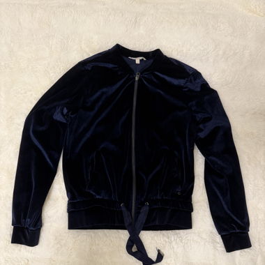 Tom Tailor Denim Samtjacke navy XS