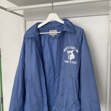 Giacca con stampa North Carolina blu chiaro