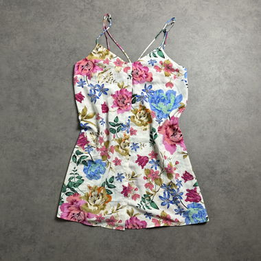 Stradivarius Floral spaghetti strap dress