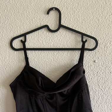 Corset Top Schwarz