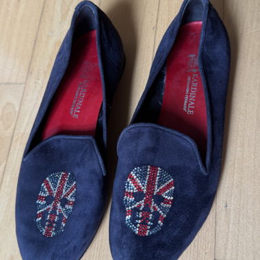 Mocassini Kardinale blu navy taglia 37