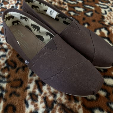 TOMS Canvas Slipper braun