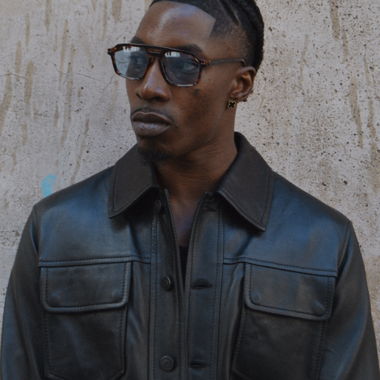 Lambskin Trucker Jacket 