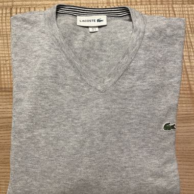 Pull Lacoste Col V