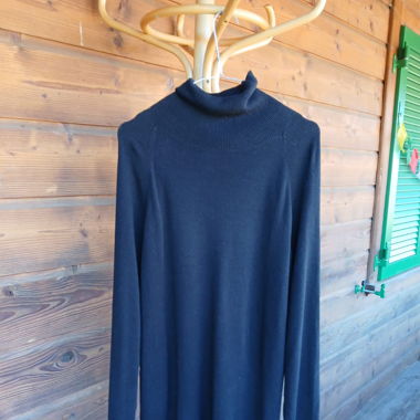 WEEKDAY black Rollneck - MTWFSS Edition