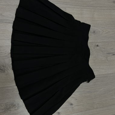 Jupe plissée noire