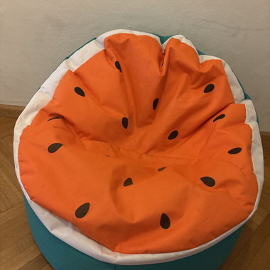 Wassermelonen-Sitzsack