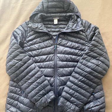Decathlon Black Puffer Jacket XXL