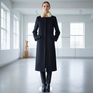 Cappotto in lana Louis Vuitton Paris Couture - 34/36