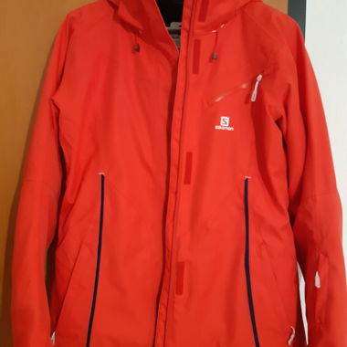 Salomon rote Outdoorjacke
