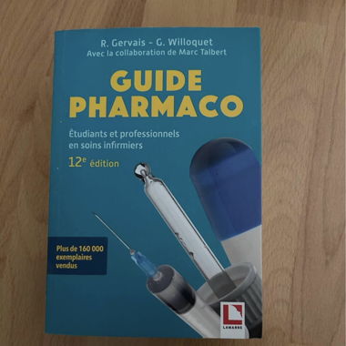 Livre Guide pharmaco 