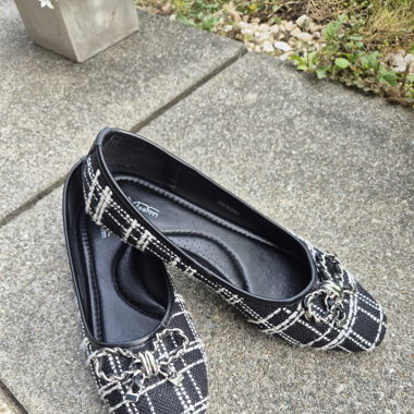 Ballerinas kariert 37 semineu