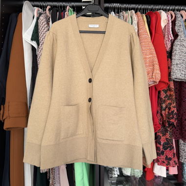 Cardigan beige Sandro